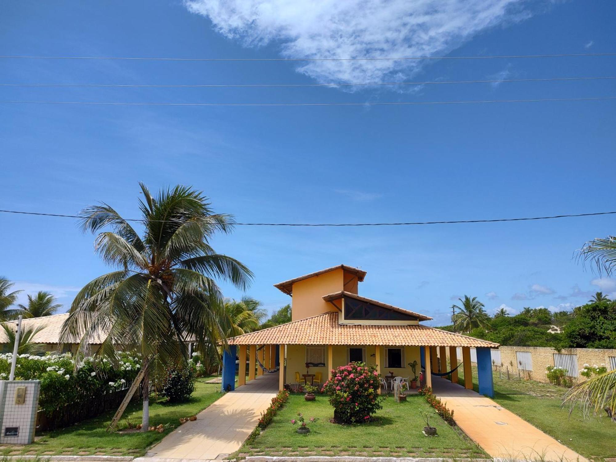 Casa De Praia Condominio Fechado, Frente Para O Mar Estância Exterior foto